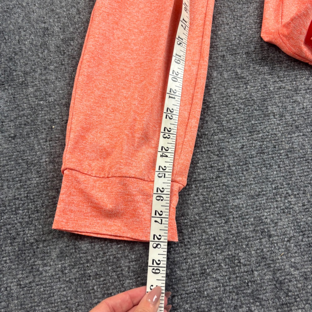 ZYIA Active Womens Heathered Orange Melon One Piece Athletic Jumper Romper Small - Picture 10 of 13